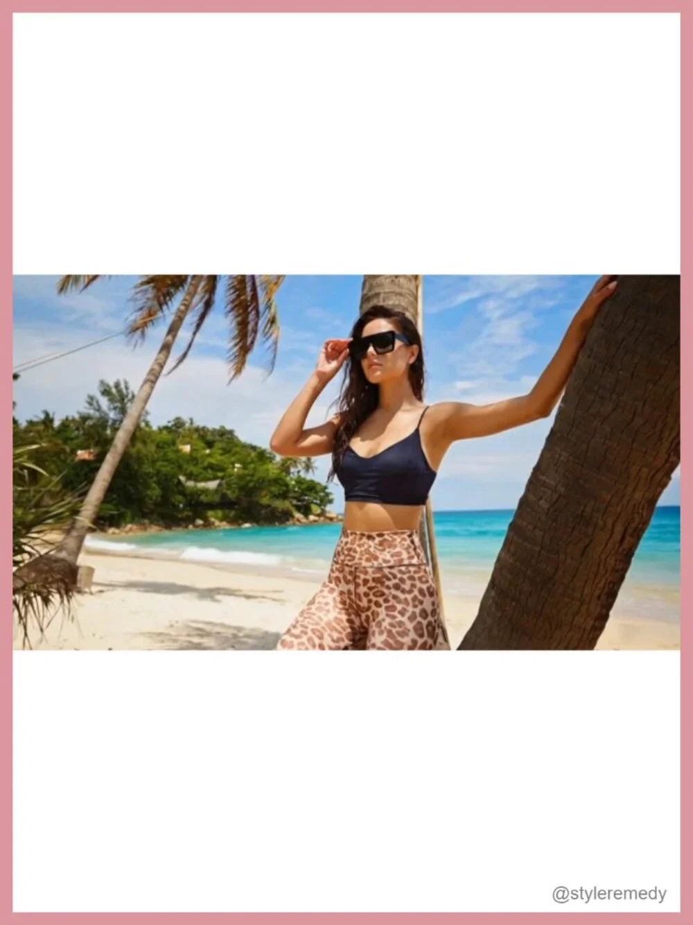 Oversized Square Flat Top Sunglasses UV Protection Unisex Shades
